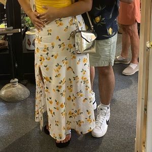 A&F Summer Lemon Skirt Small